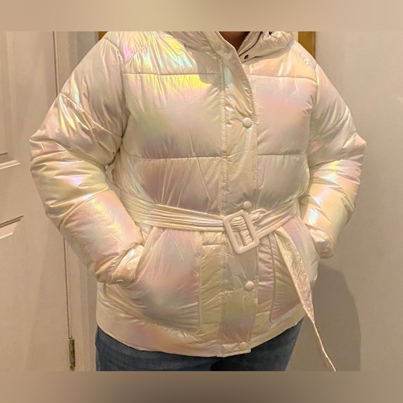 Noize Bonita Short Puffer in metallic - Picture 2 of 2